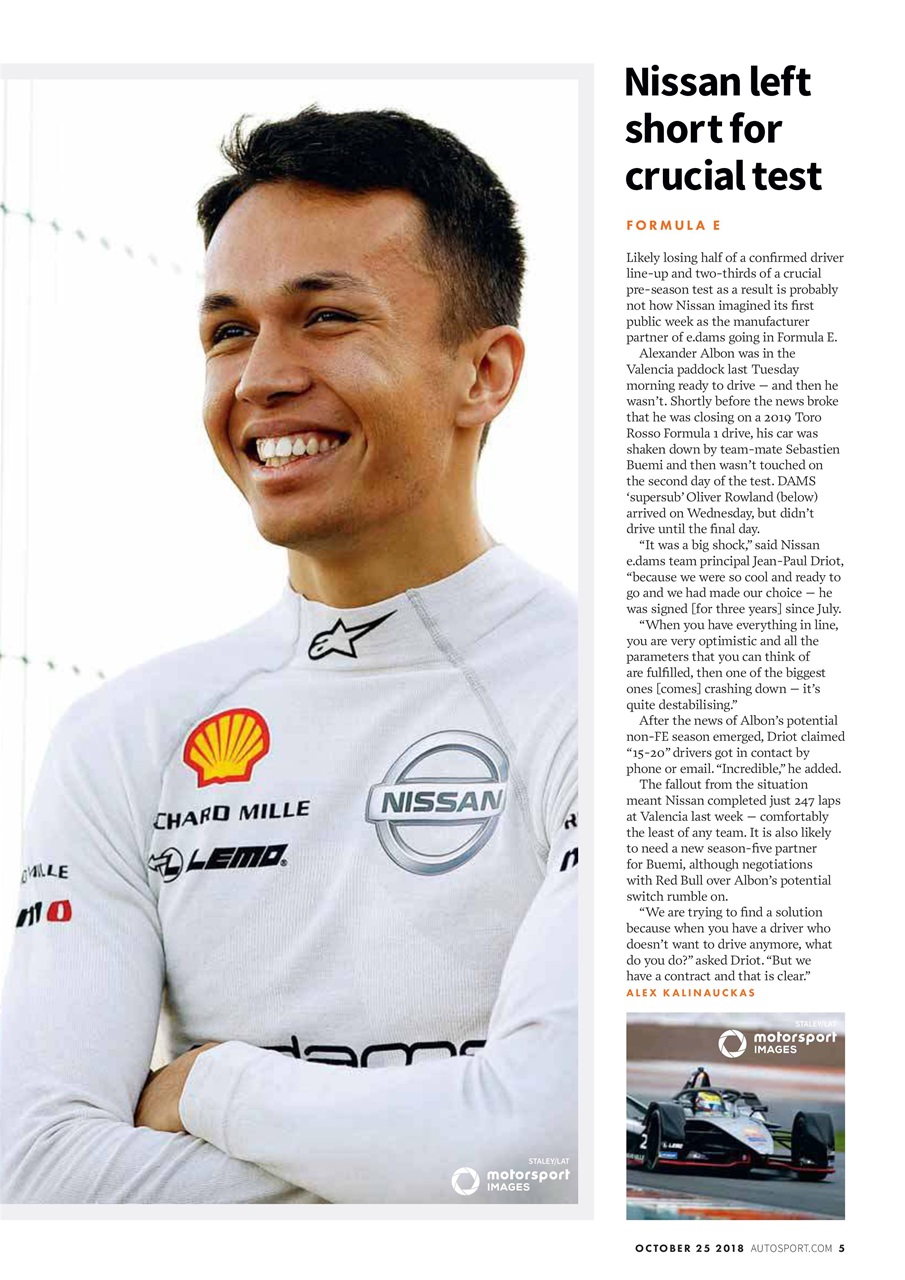 Autosport Preview Pages