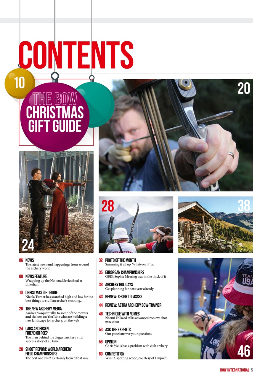 Bow International Preview Pages