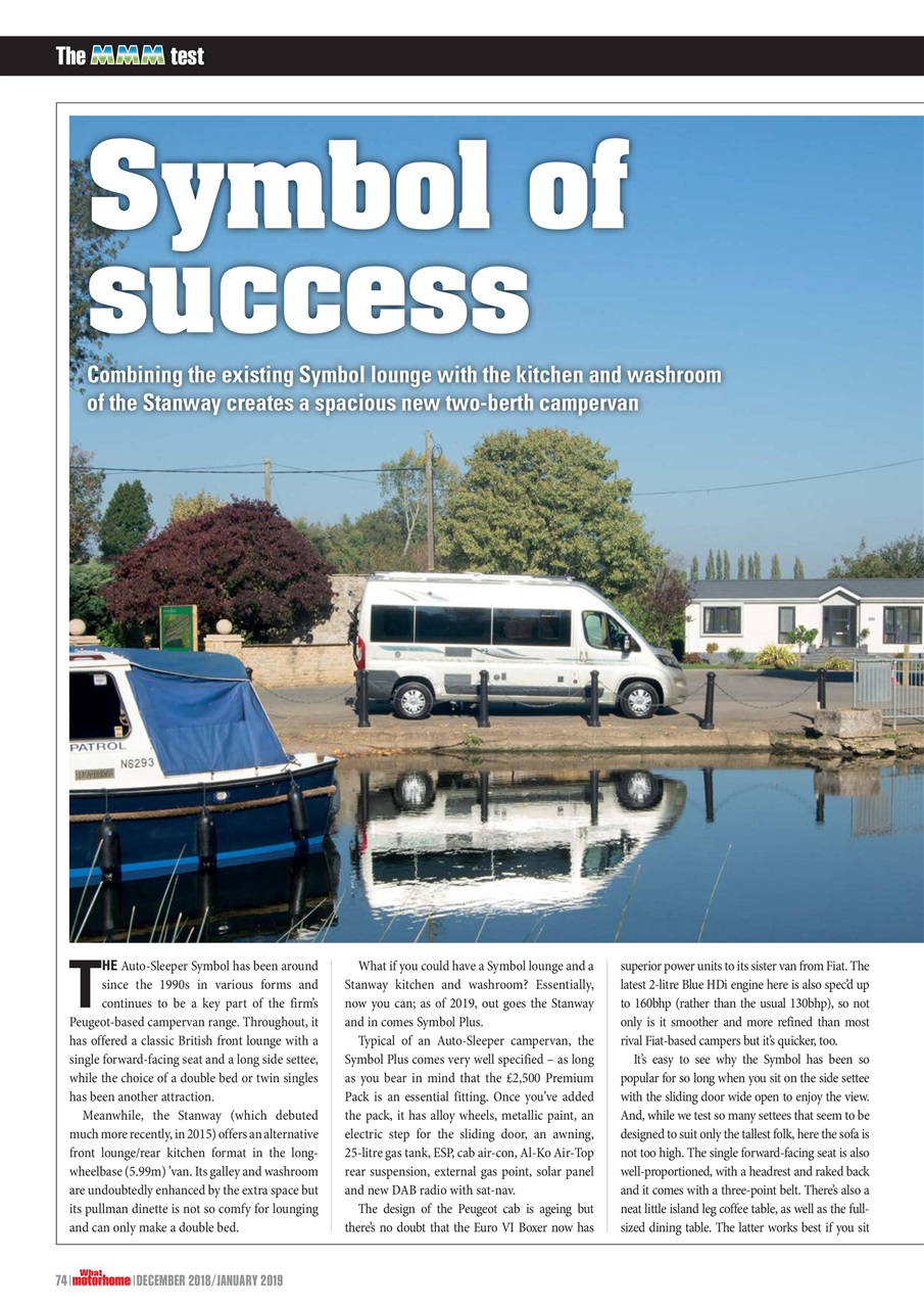 What Motorhome magazine Preview Pages