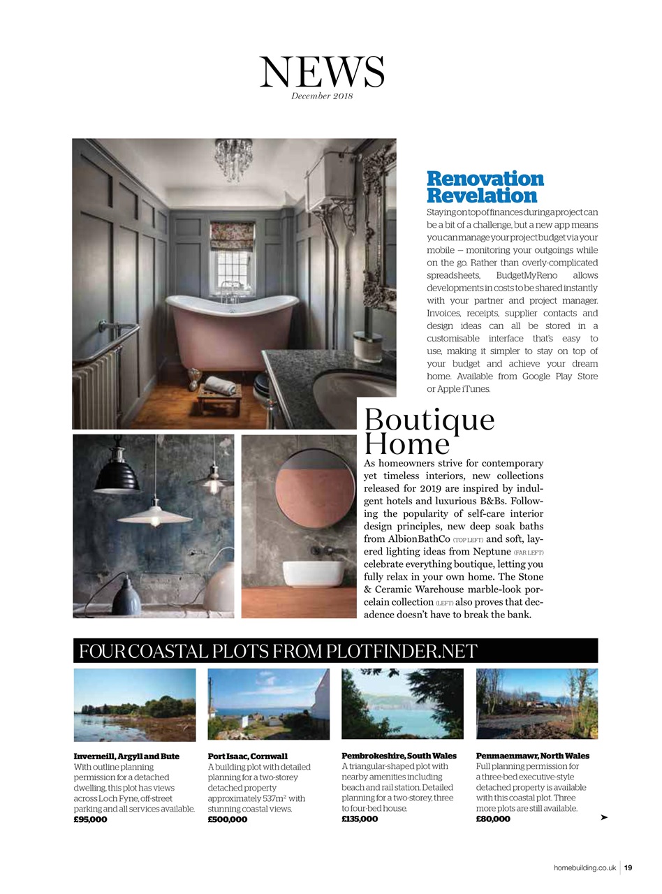Homebuilding & Renovating Magazine Preview Pages
