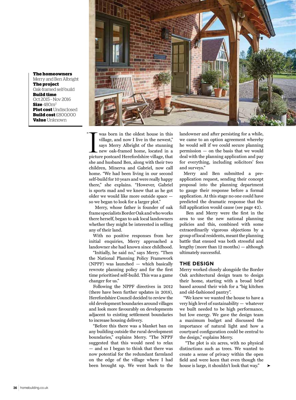 Homebuilding & Renovating Magazine Preview Pages