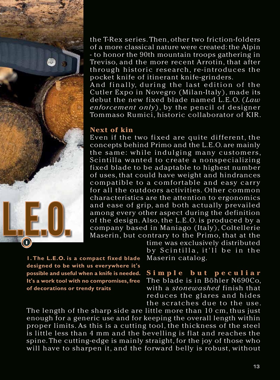 KNIVES INTERNATIONAL Preview Pages
