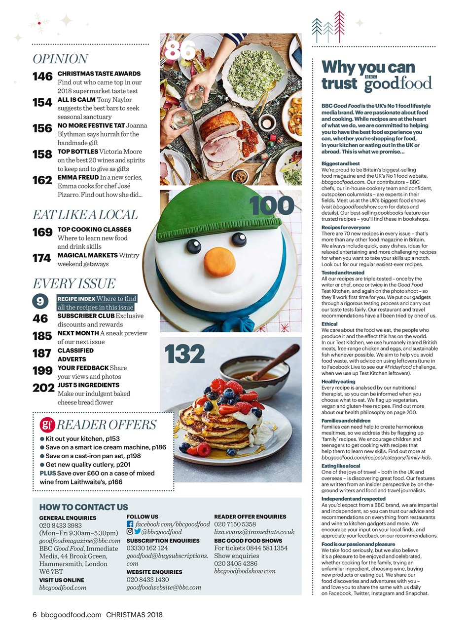 Good Food Magazine Preview Pages