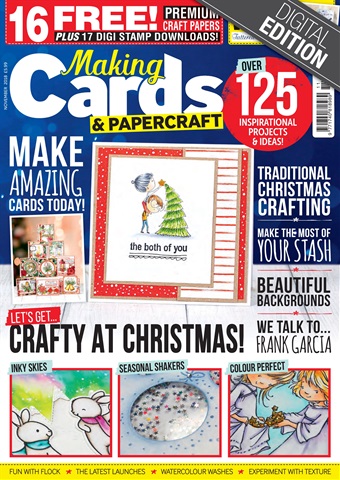 Making Cards & Papercraft issue November 2018