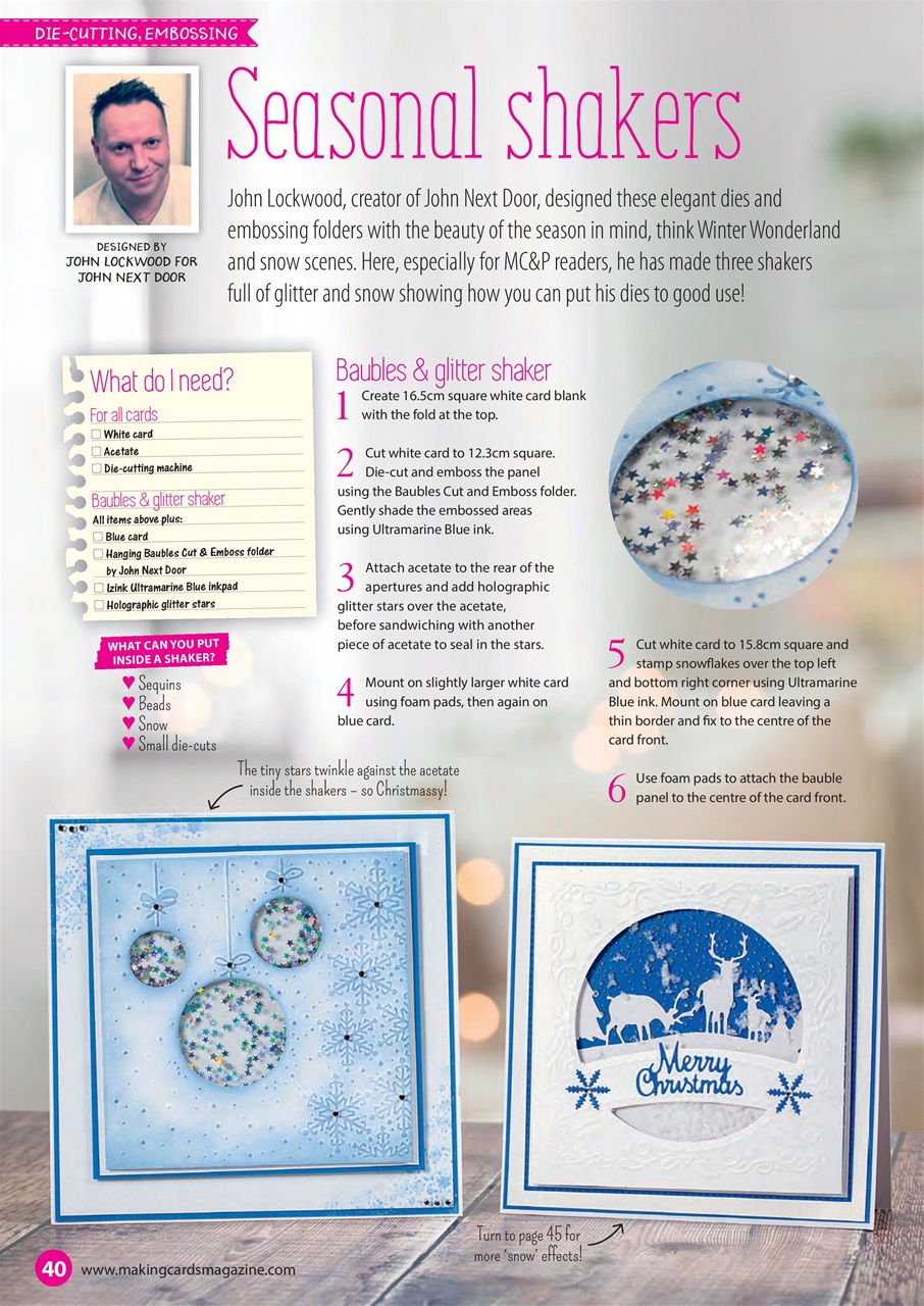 Making Cards & Papercraft Preview Pages