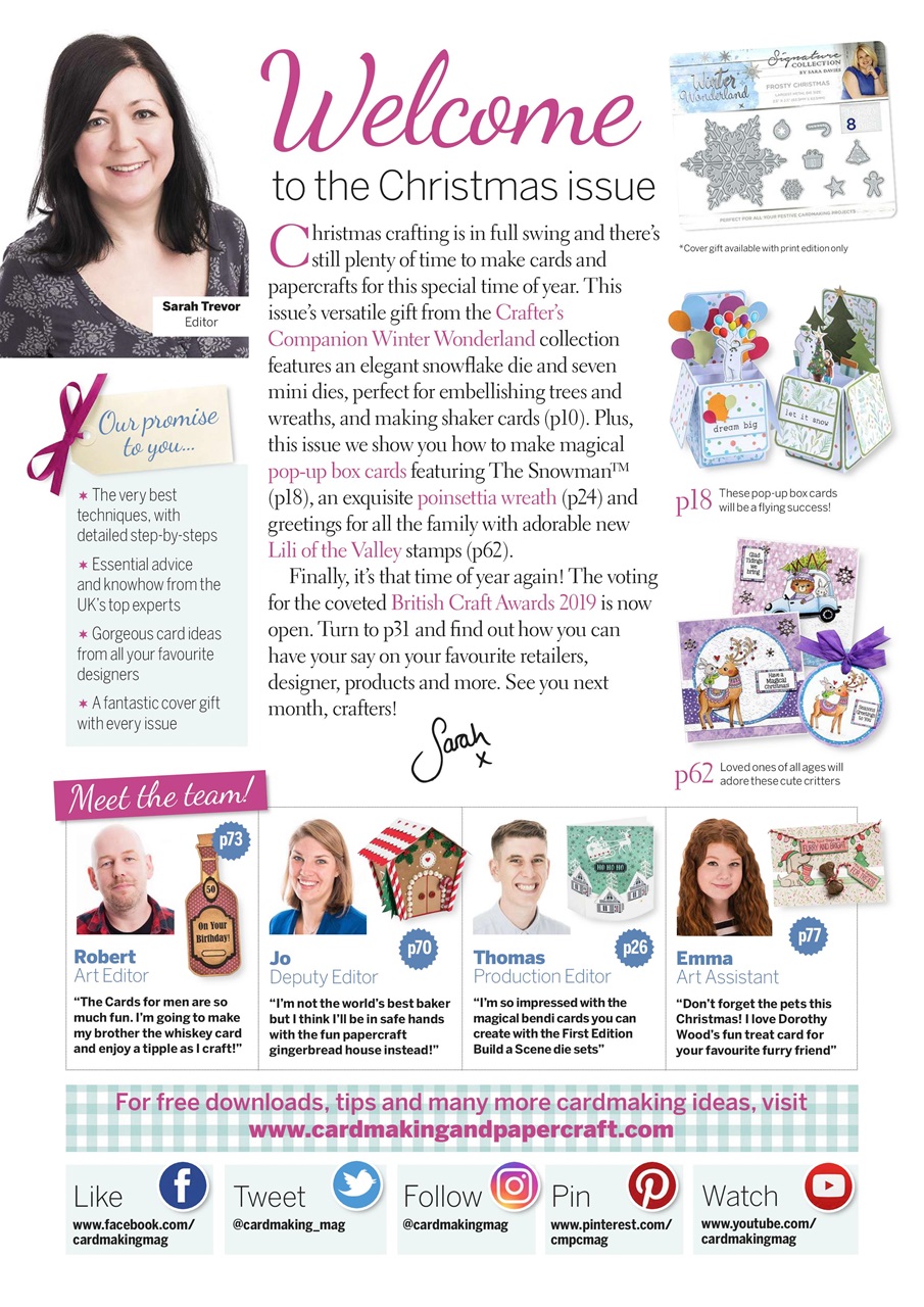 Cardmaking & Papercraft Preview Pages