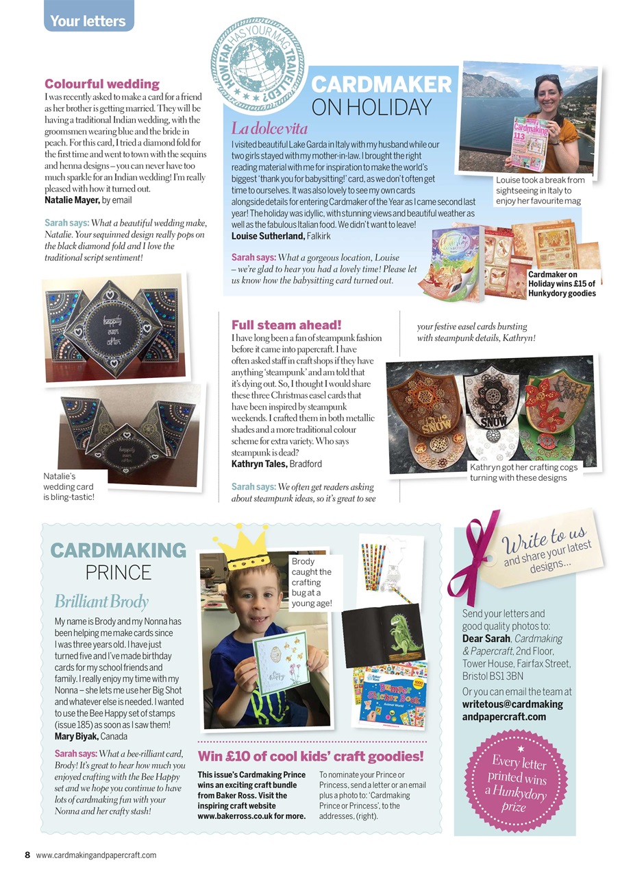 Cardmaking & Papercraft Preview Pages