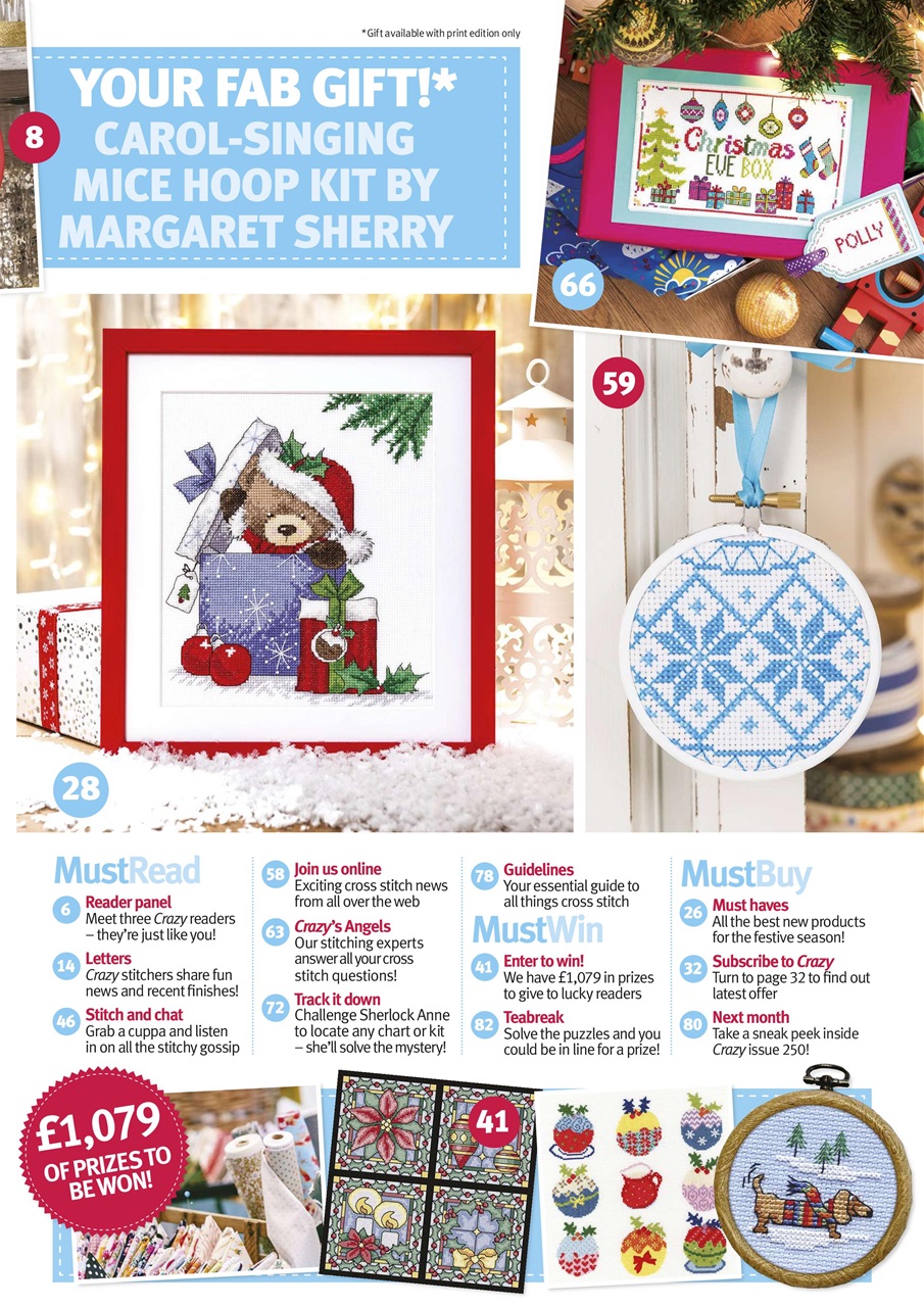 Cross Stitch Crazy Preview Pages