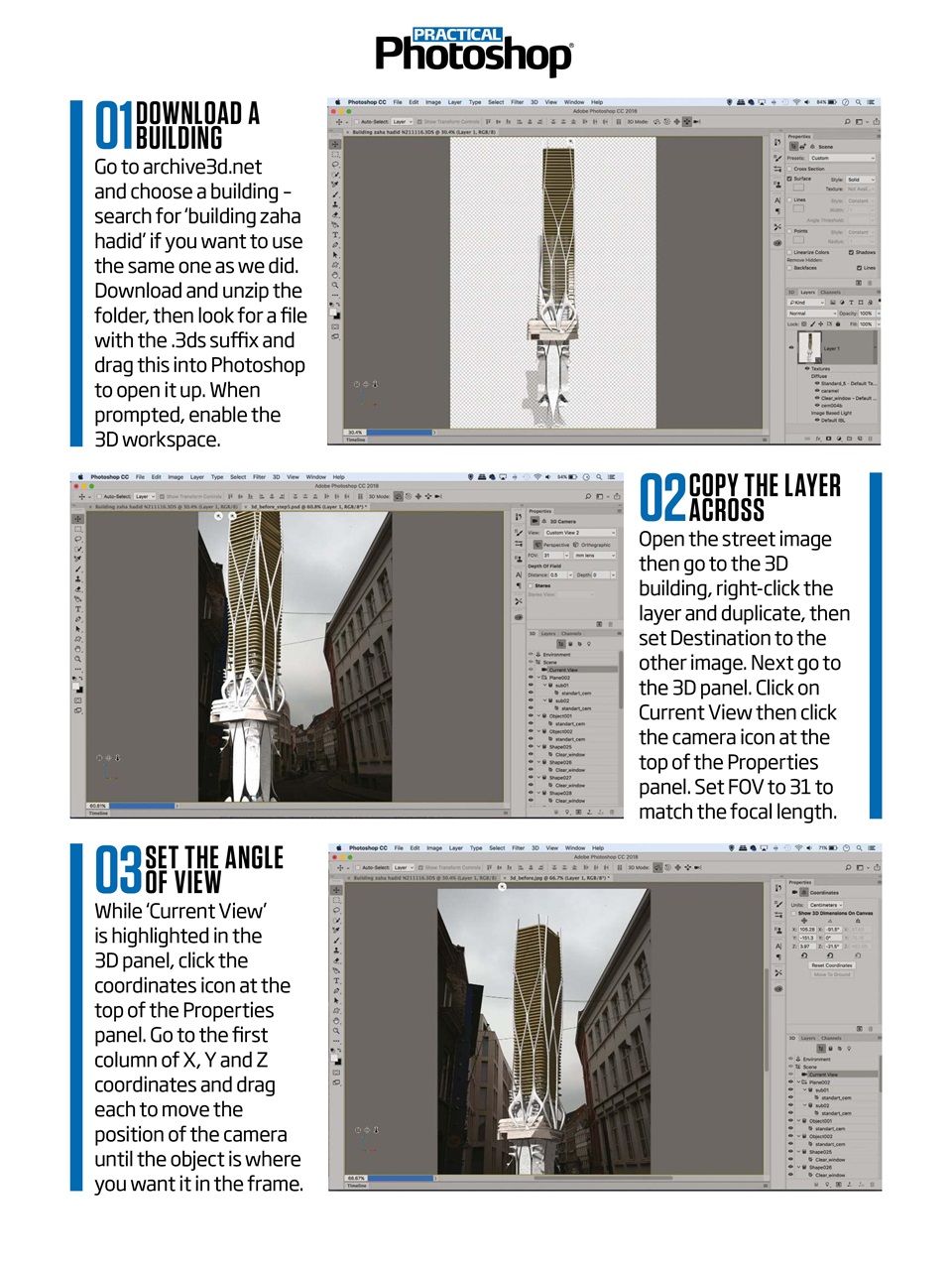 Practical Photoshop Preview Pages