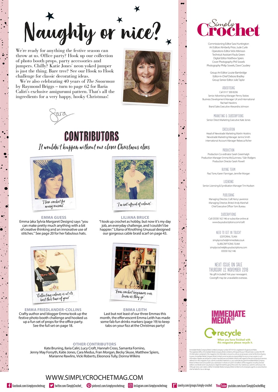 Simply Crochet Preview Pages