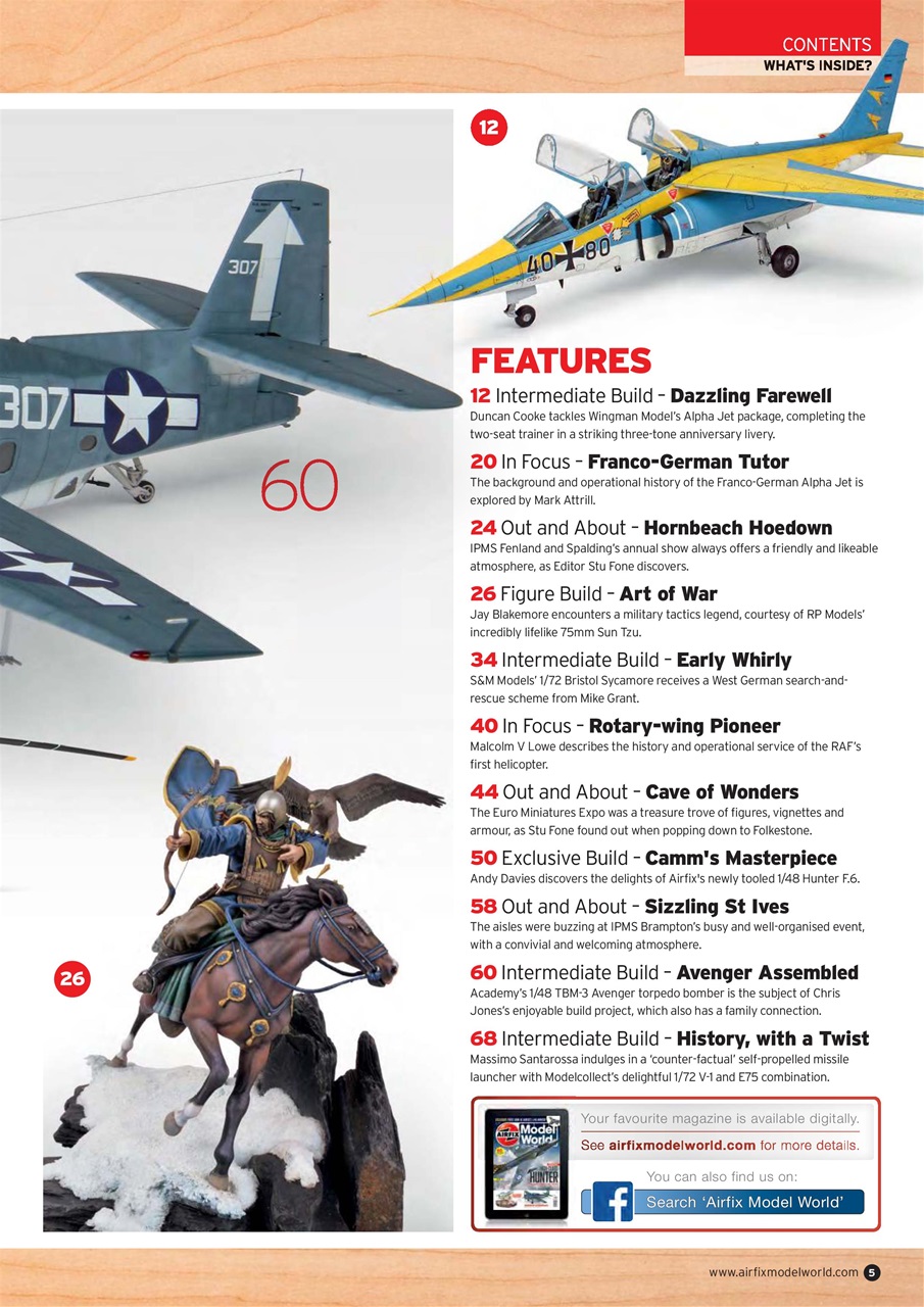 Airfix Model World Preview Pages