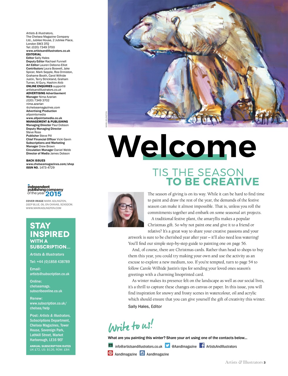 Artists & Illustrators Preview Pages