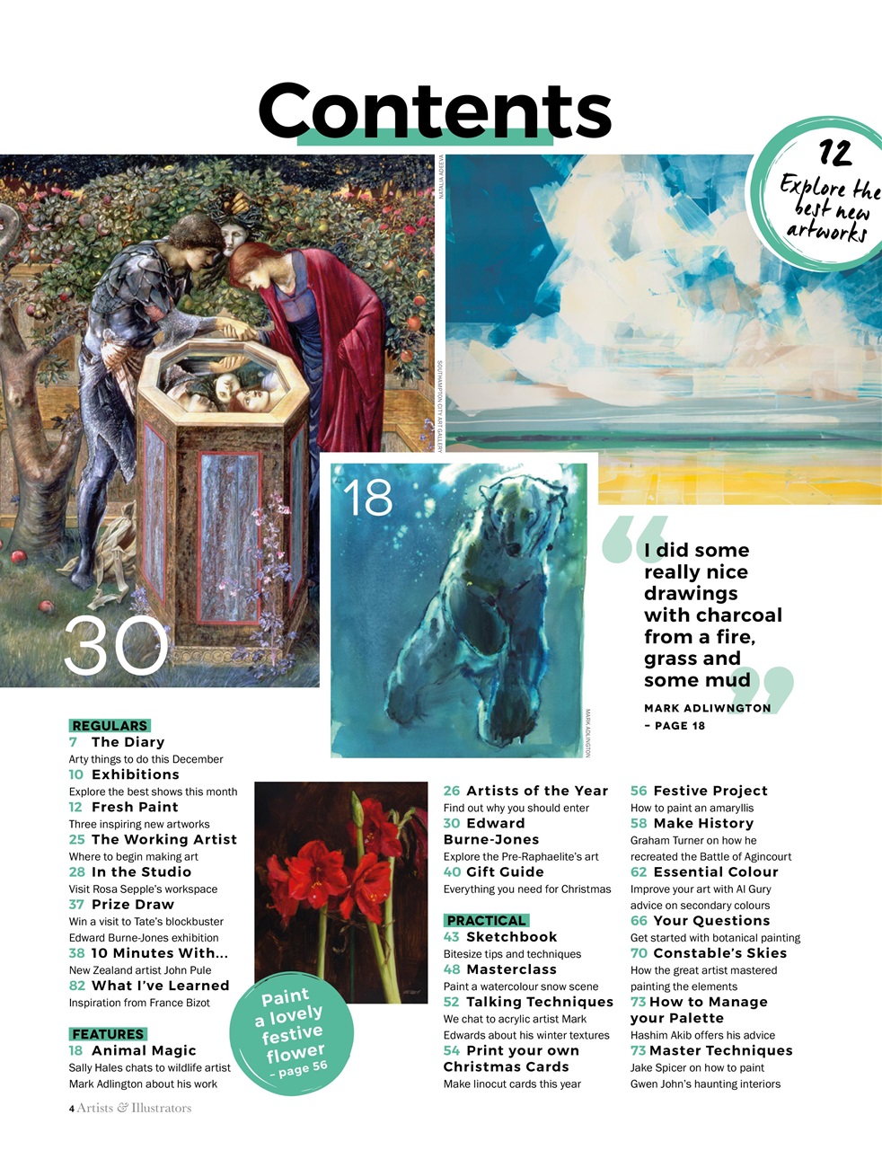 Artists & Illustrators Preview Pages