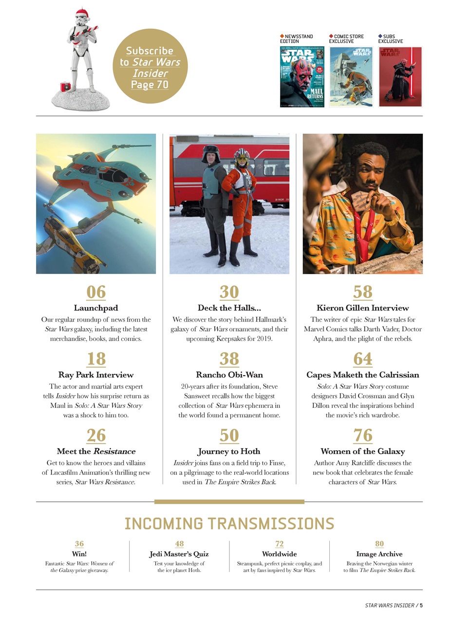 Star Wars Insider Preview Pages