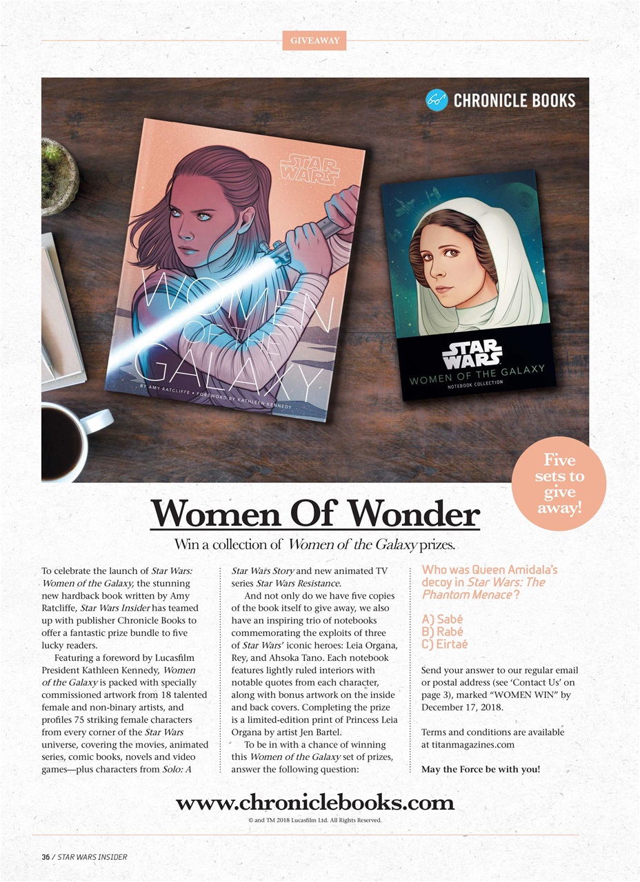 Star Wars Insider Preview Pages