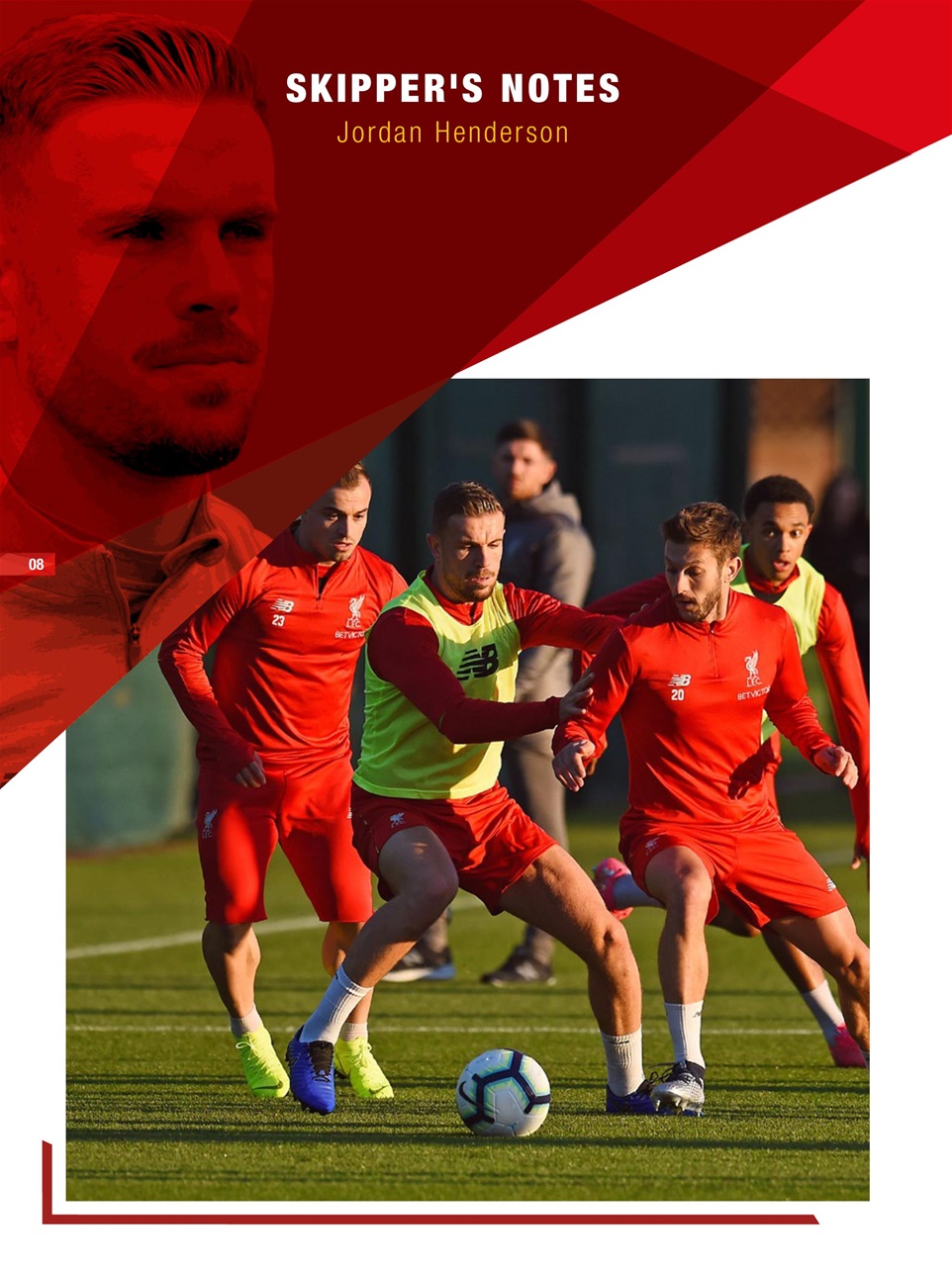 Liverpool FC Programmes Preview Pages