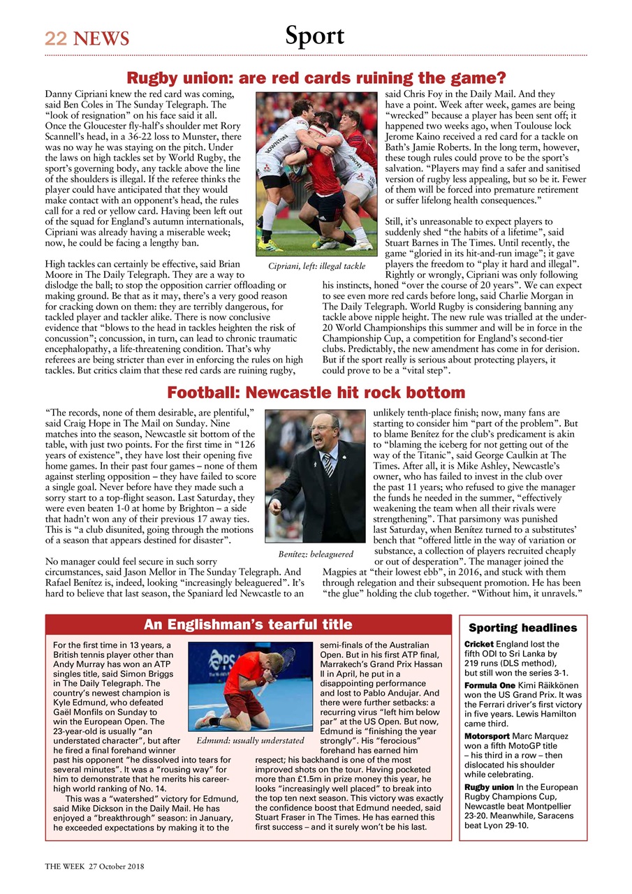 The Week Preview Pages