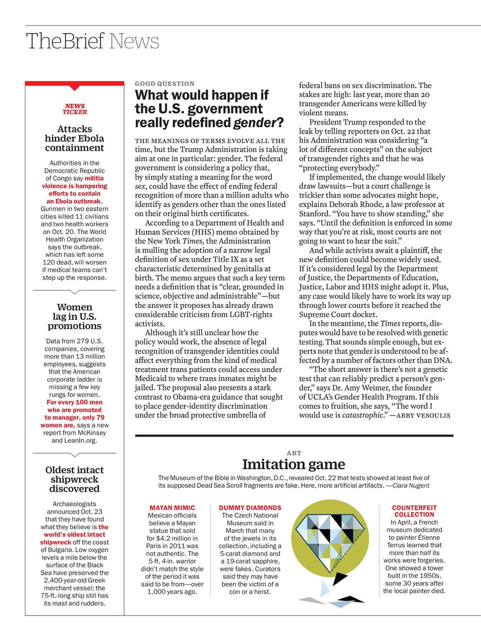 TIME Magazine Europe Preview Pages