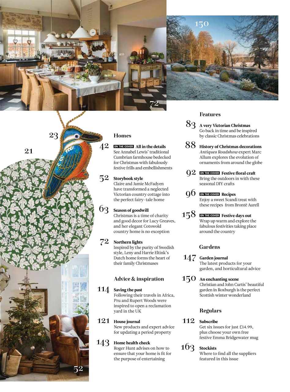 Period Living Magazine Preview Pages