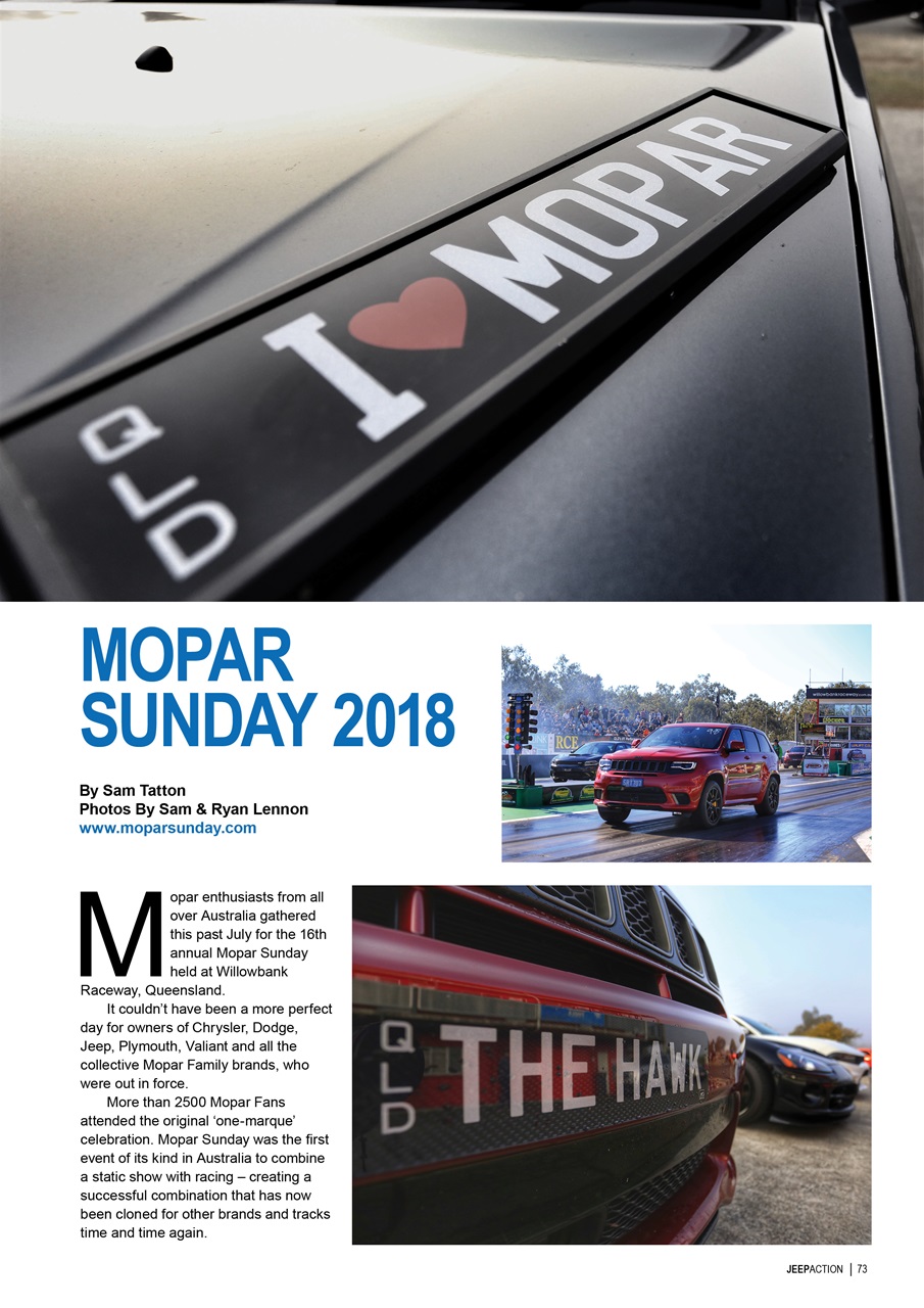 Jeep Action Preview Pages