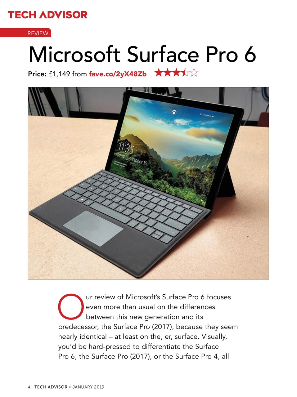 Tech Advisor Preview Pages