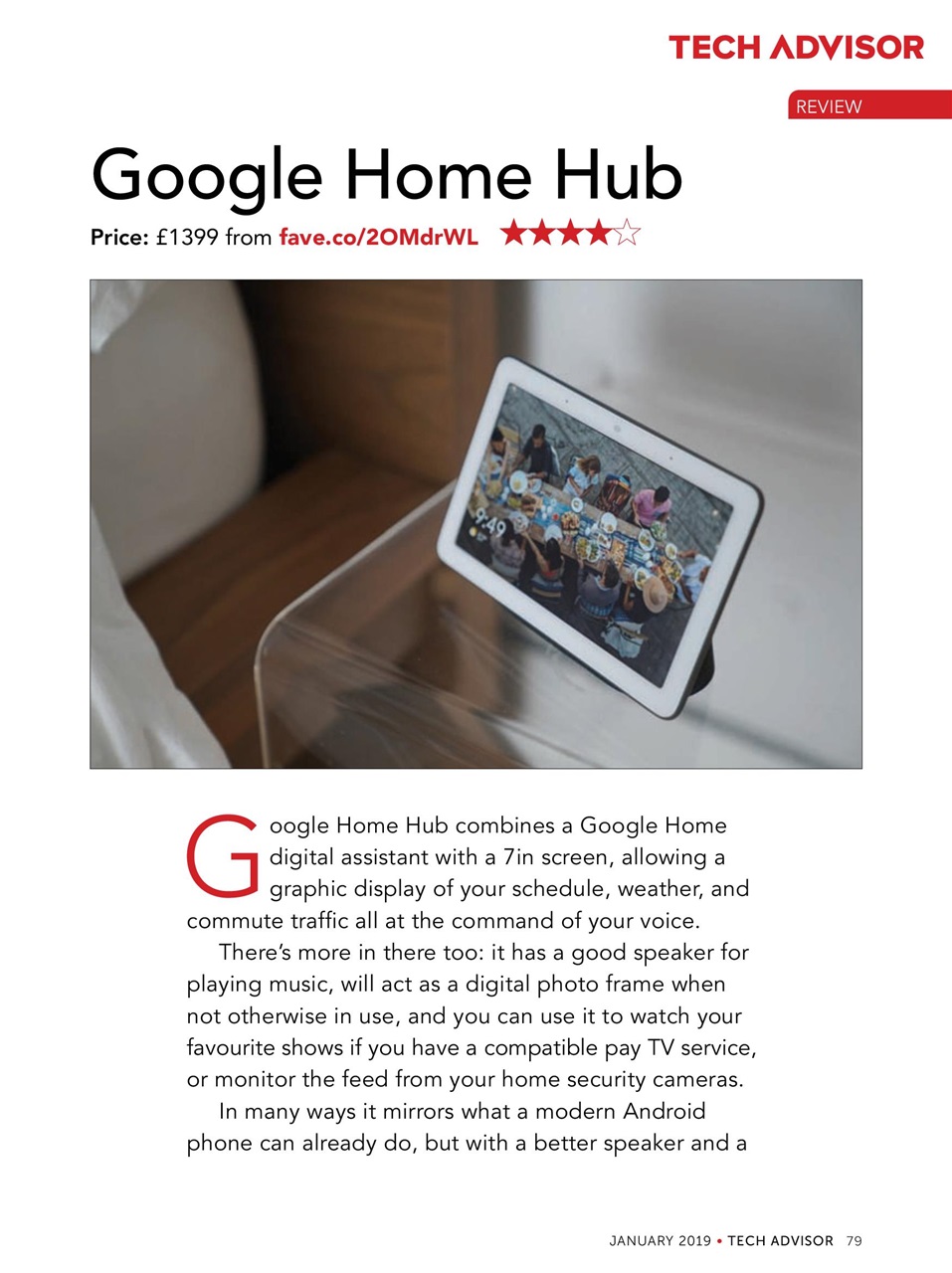 Tech Advisor Preview Pages