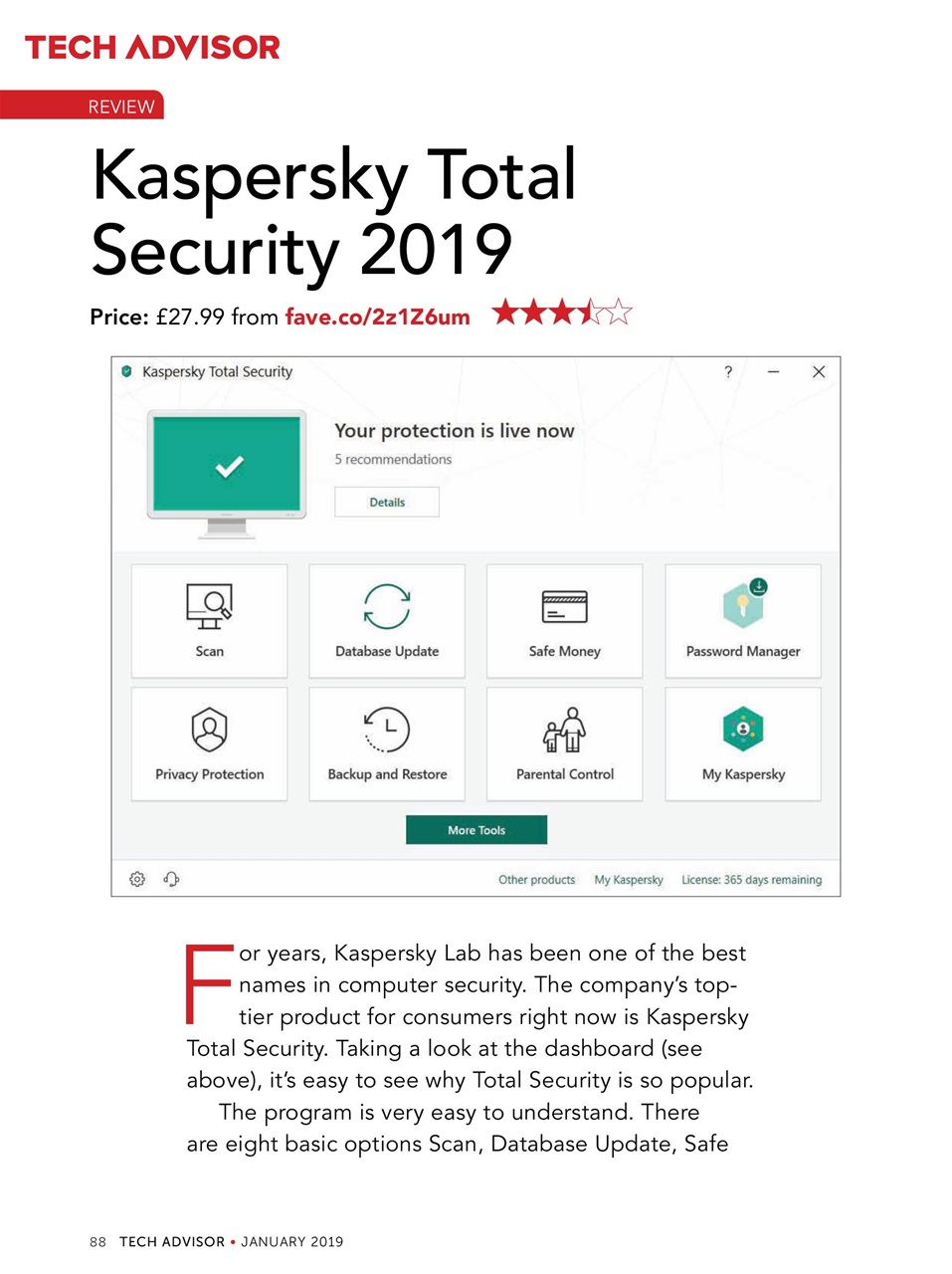Tech Advisor Preview Pages