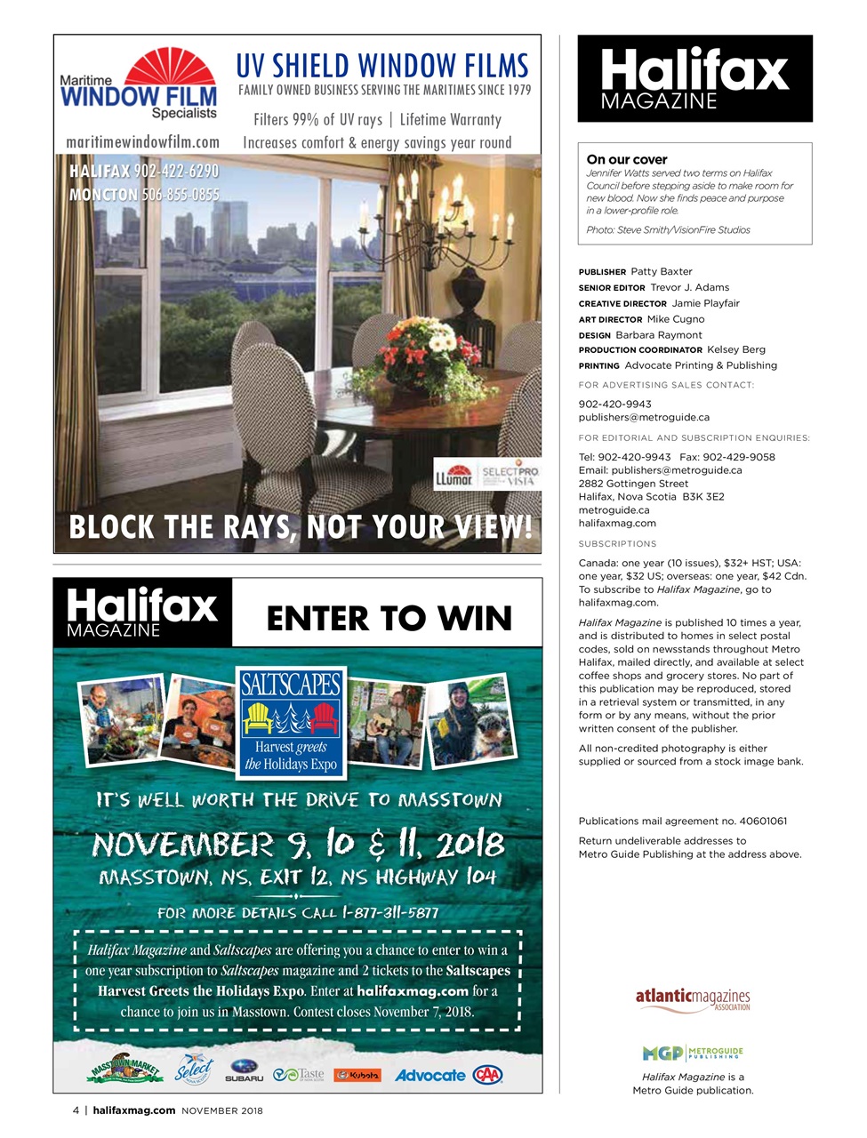 Halifax Magazine Preview Pages