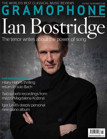 Gramophone issue November 2018