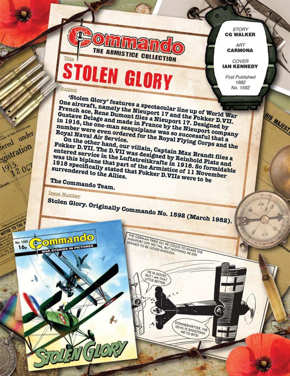 Commando Preview Pages