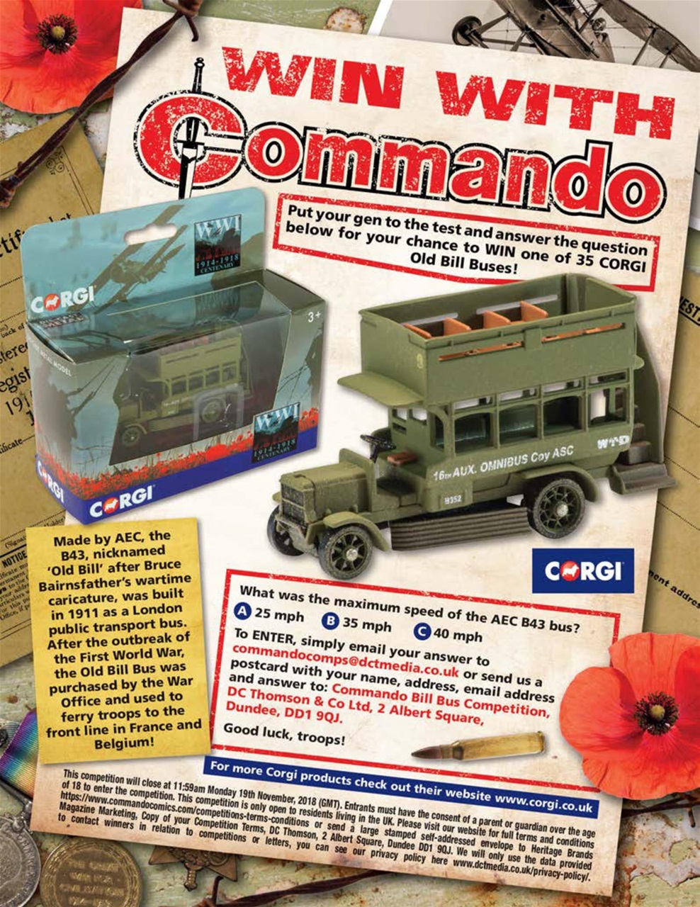 Commando Preview Pages