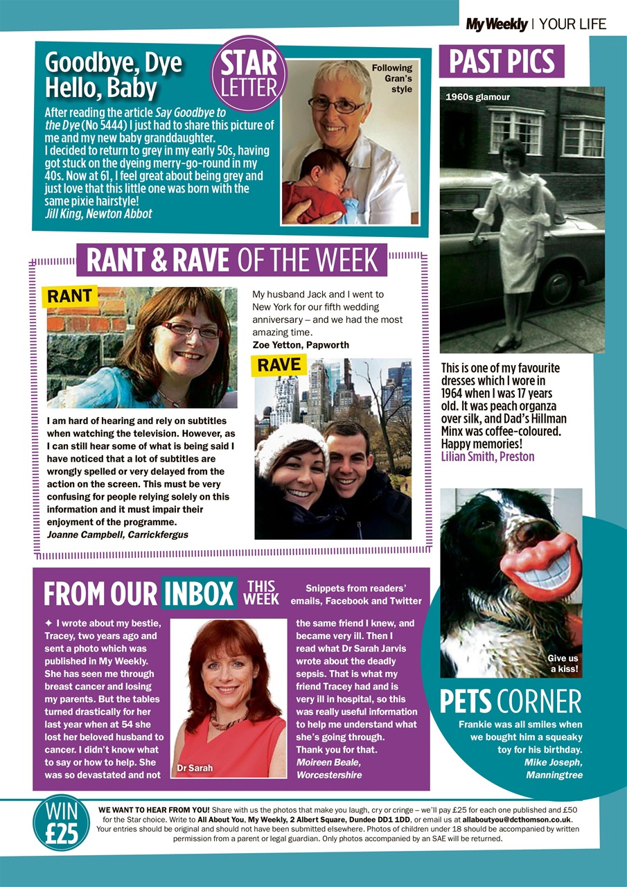 My Weekly Preview Pages