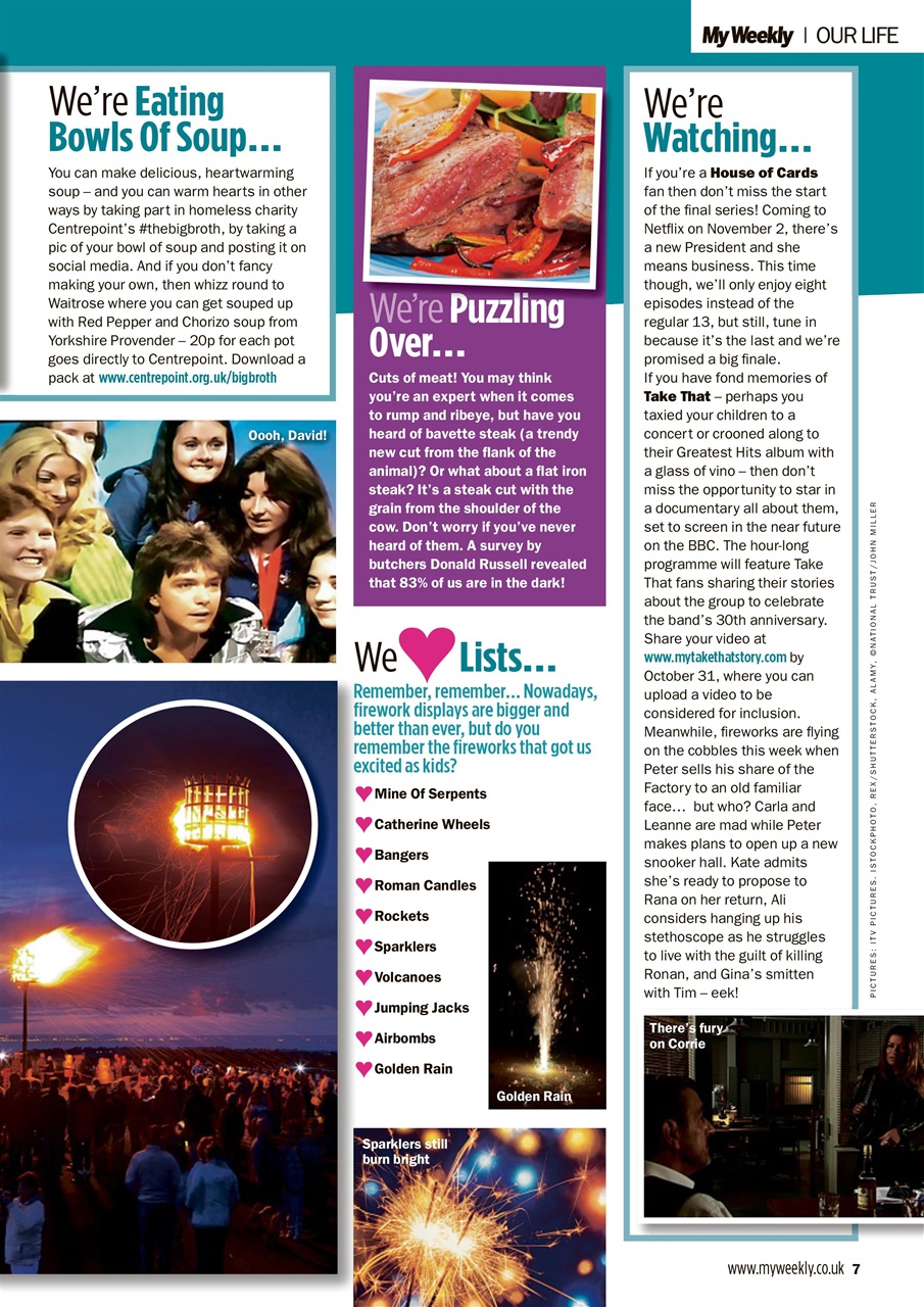 My Weekly Preview Pages