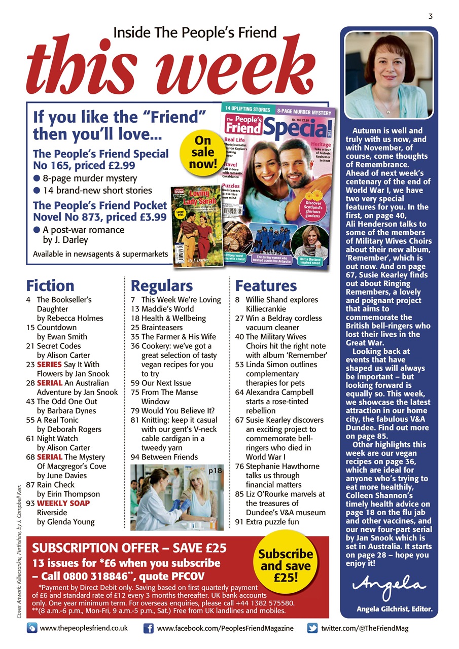 The People’s Friend Preview Pages