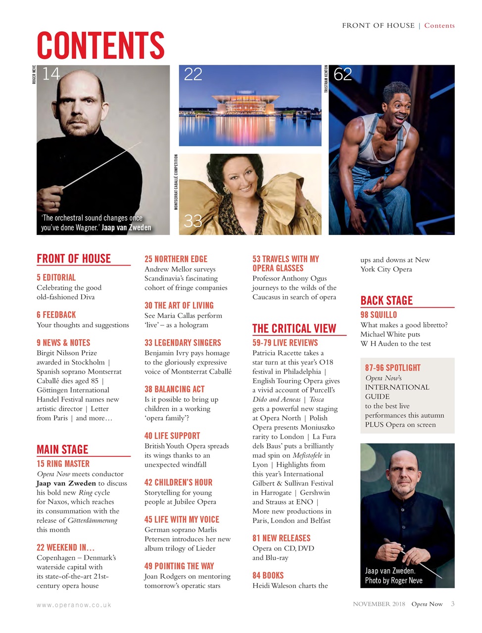 Opera Now Preview Pages