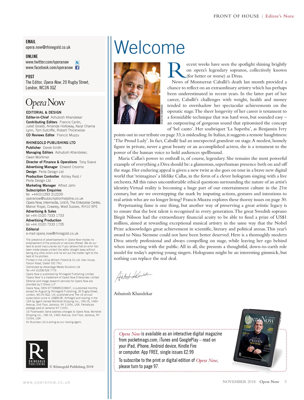 Opera Now Preview Pages