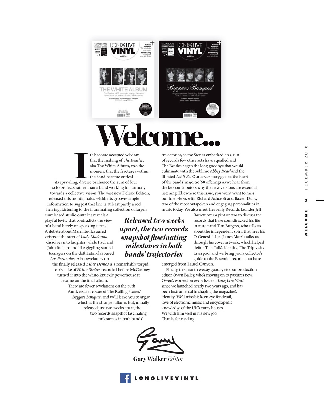 Long Live Vinyl Preview Pages