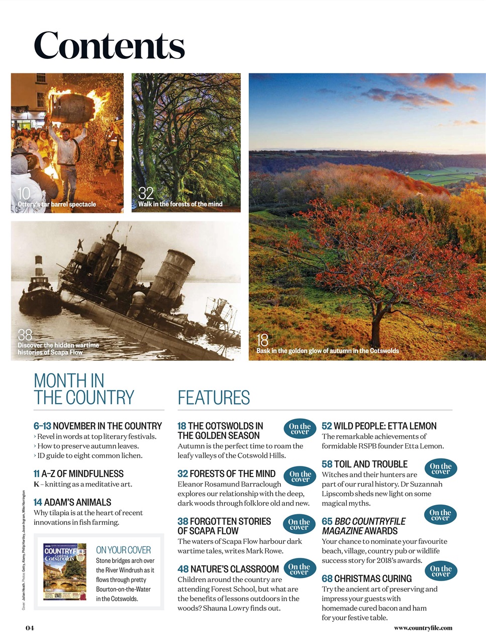BBC Countryfile Magazine Preview Pages