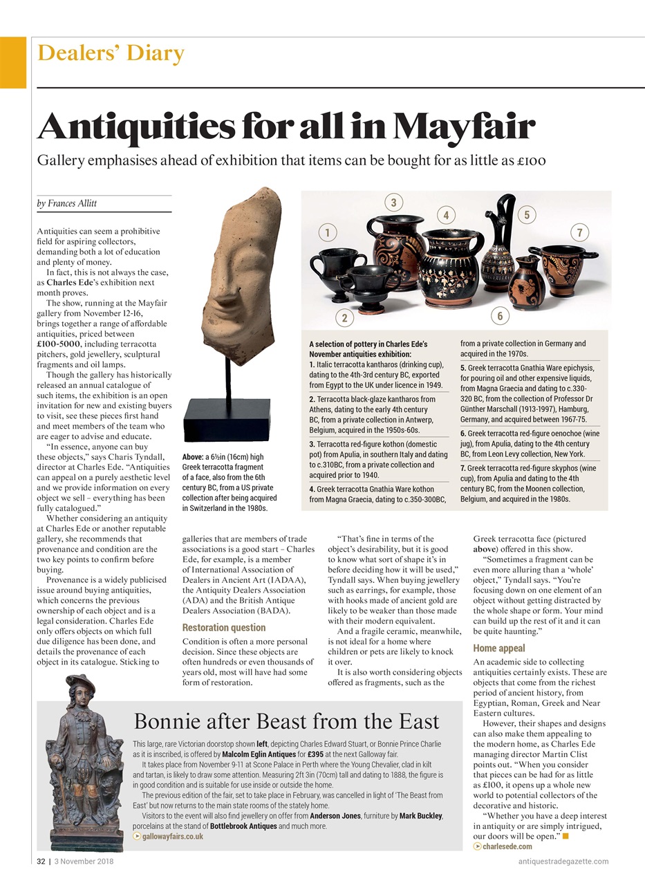 Antiques Trade Gazette Preview Pages