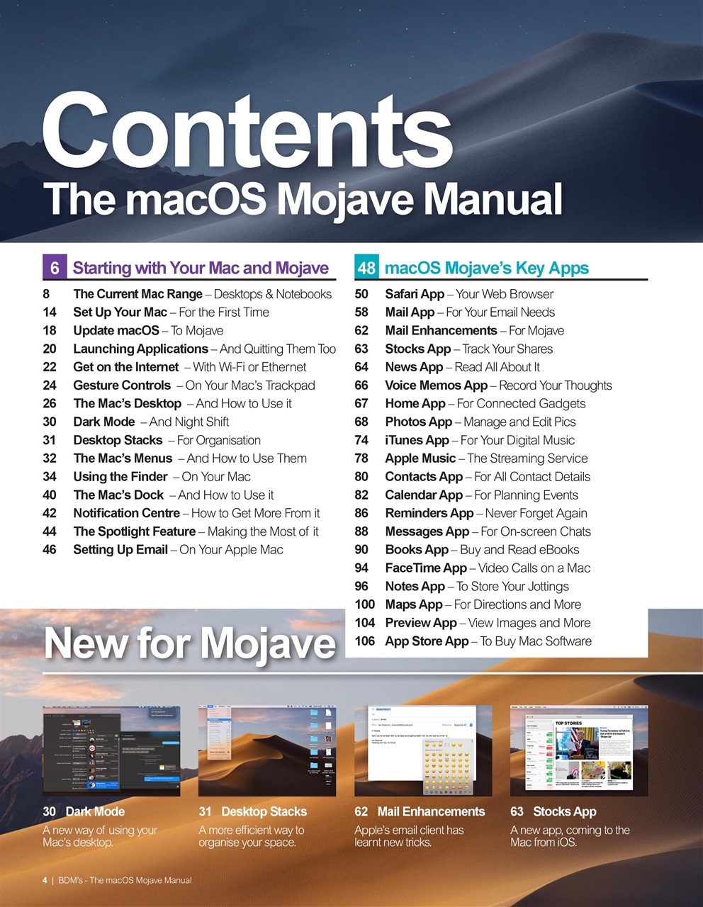 Mac + MacBook User Preview Pages