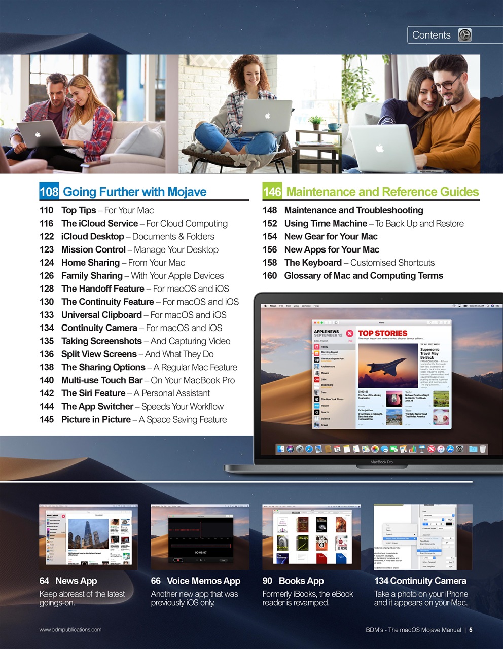 Mac + MacBook User Preview Pages