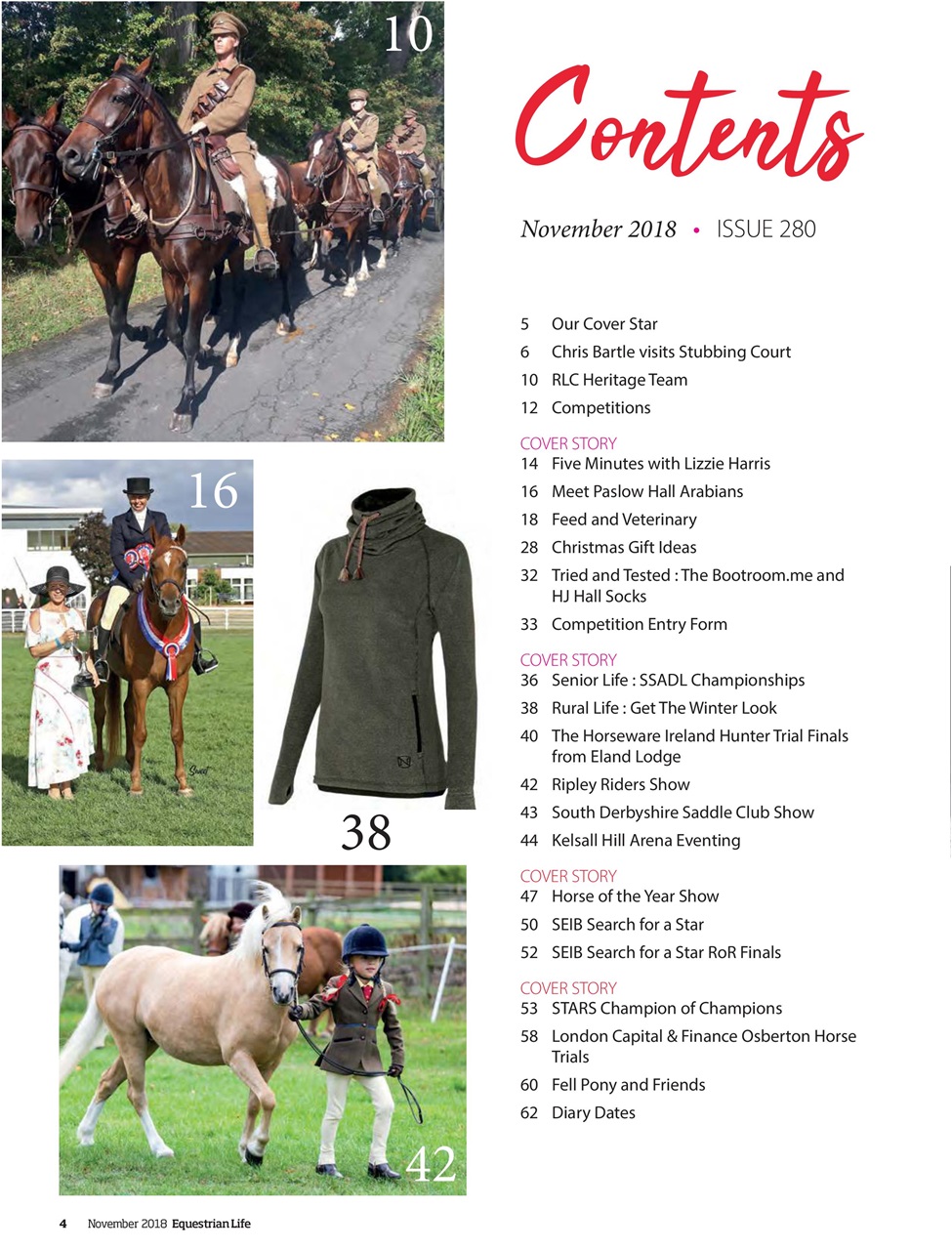 Equestrian Life Magazine Preview Pages