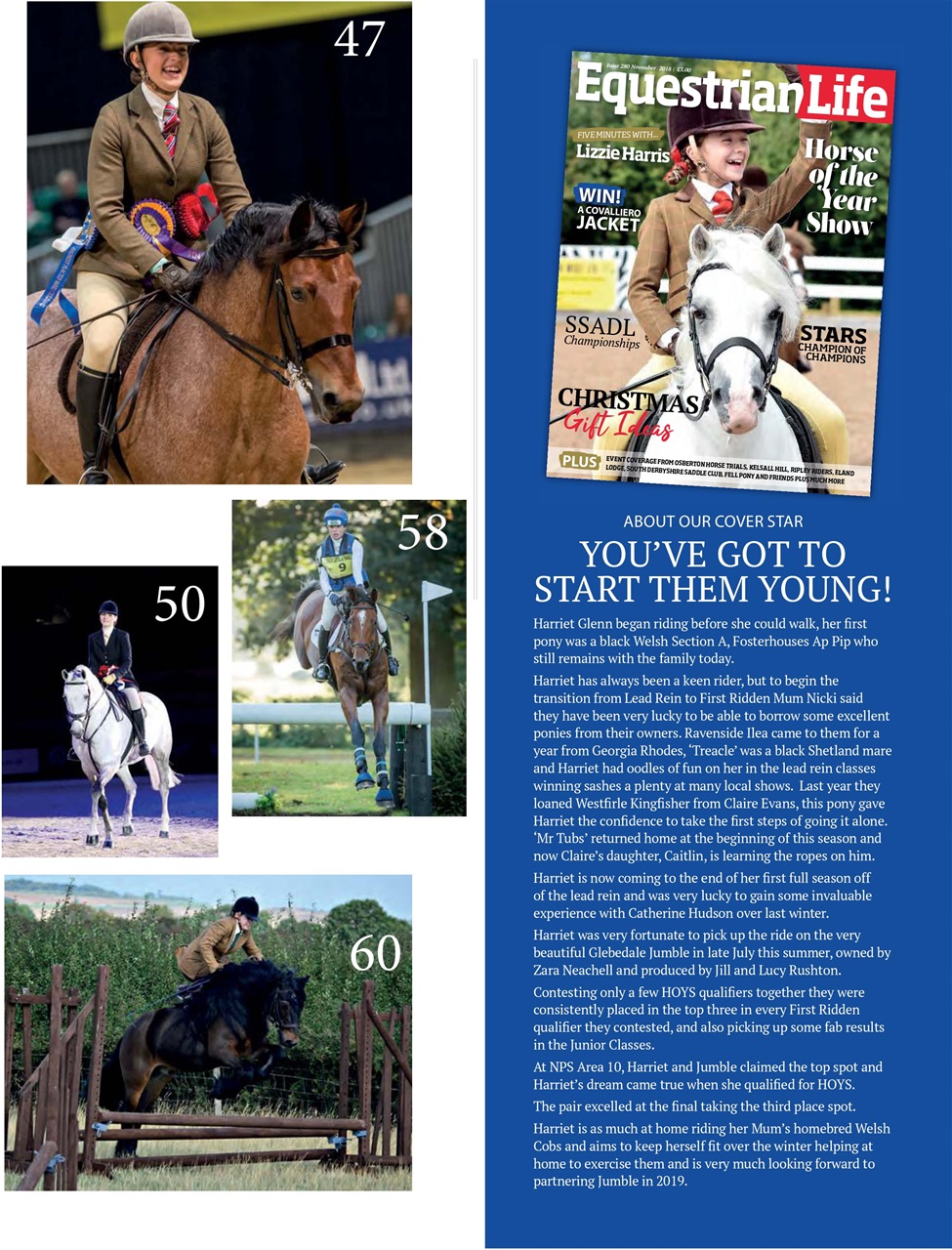 Equestrian Life Magazine Preview Pages