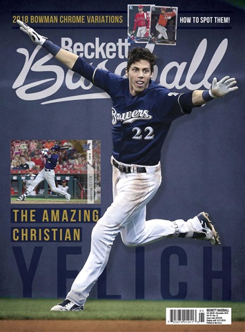 Beckett Baseball Magazine issue December 2018