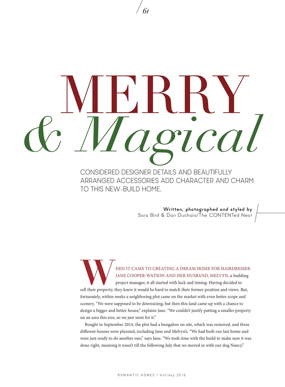 Romantic Homes Preview Pages