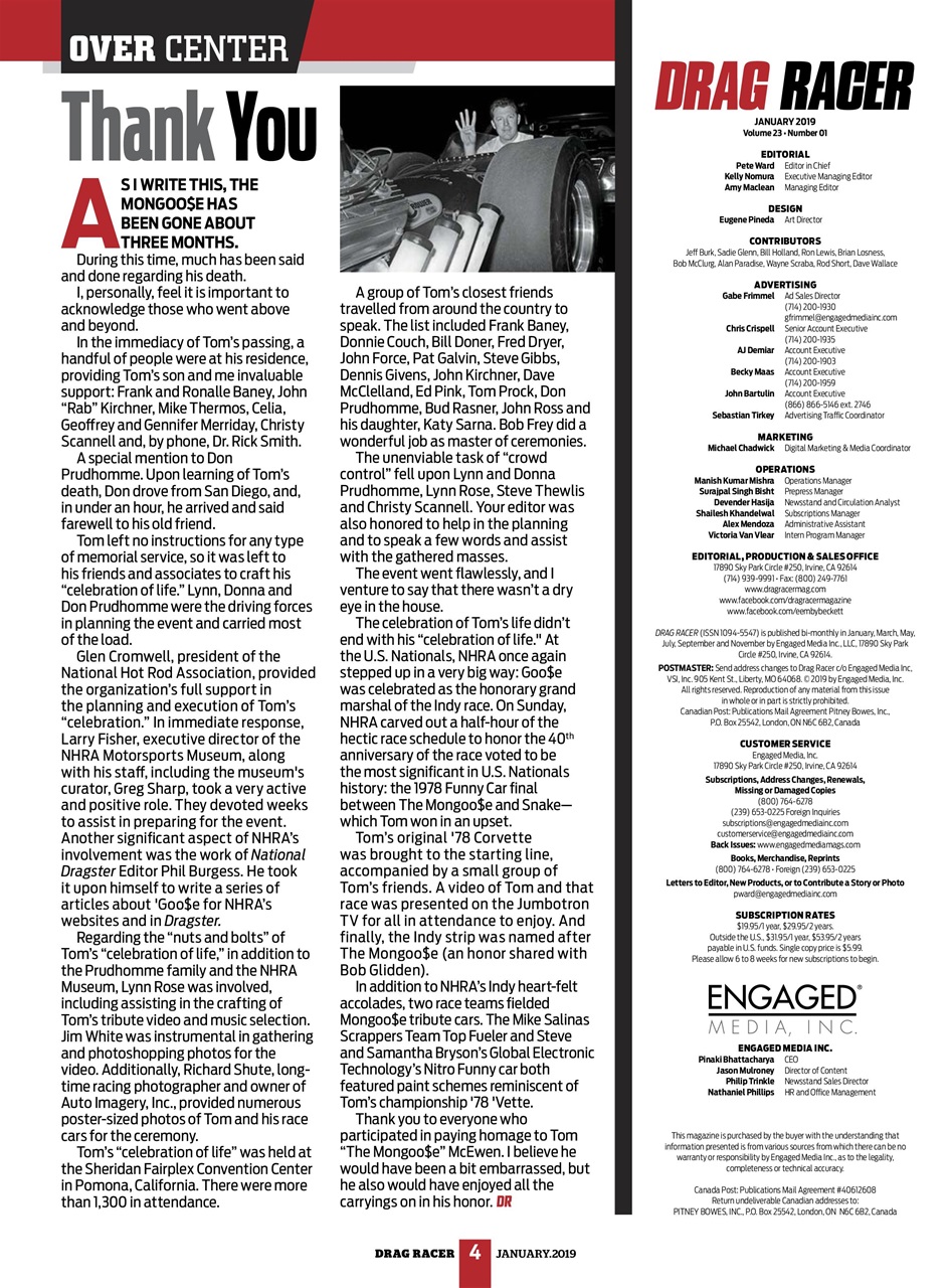 Drag Racer Preview Pages