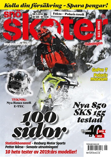 Tidningen Snöskoter issue 