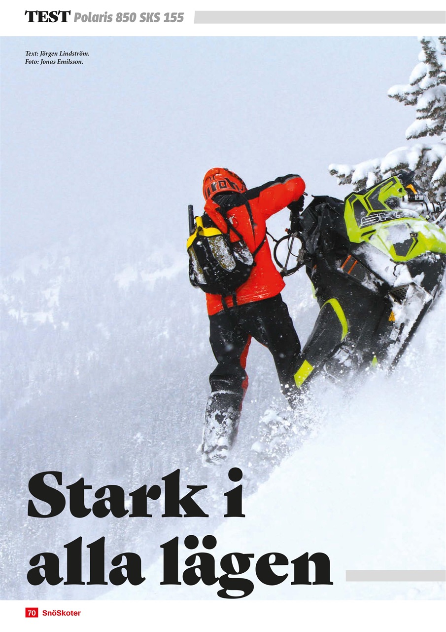 Tidningen Snöskoter Preview Pages