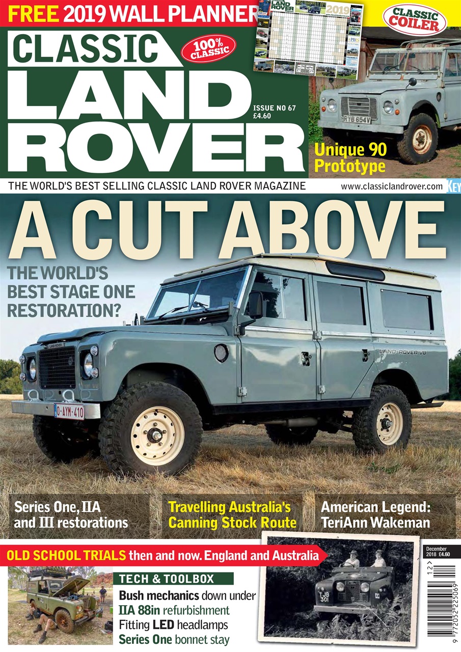 Classic Land Rover Magazine Preview Pages
