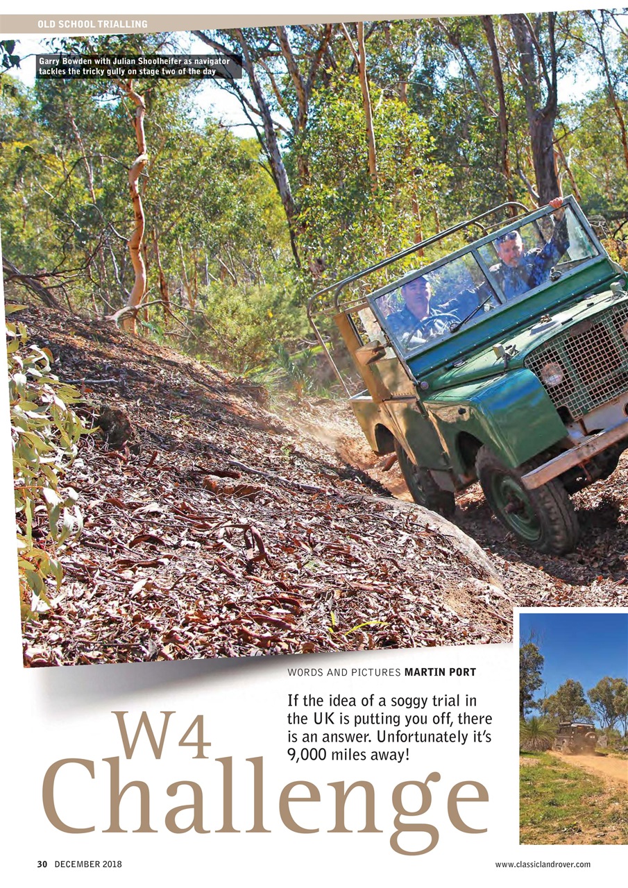 Classic Land Rover Magazine Preview Pages